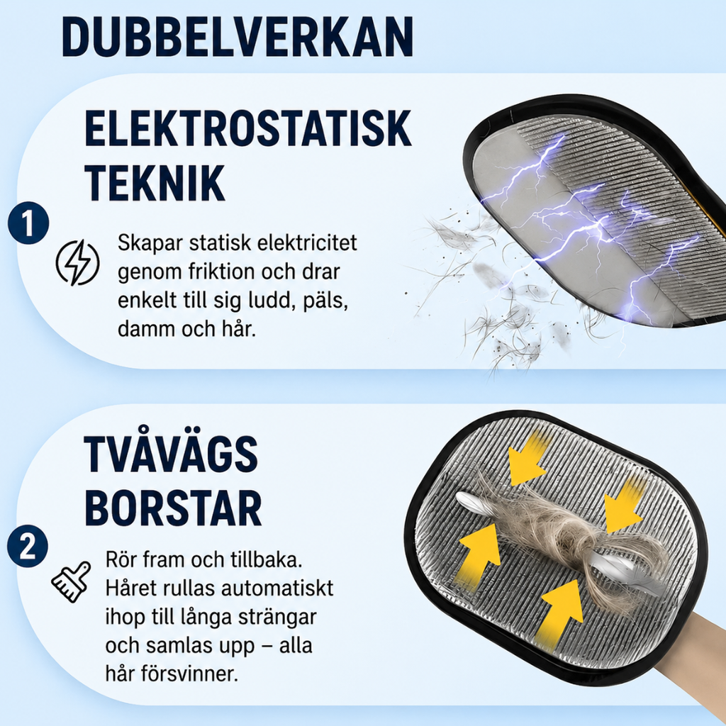 Pälshem™ - Ett renare hem utan luddrullar